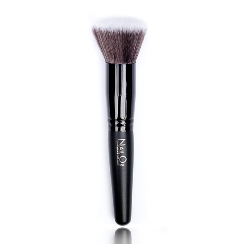 Flat Round Brush_NailOr MakeUp